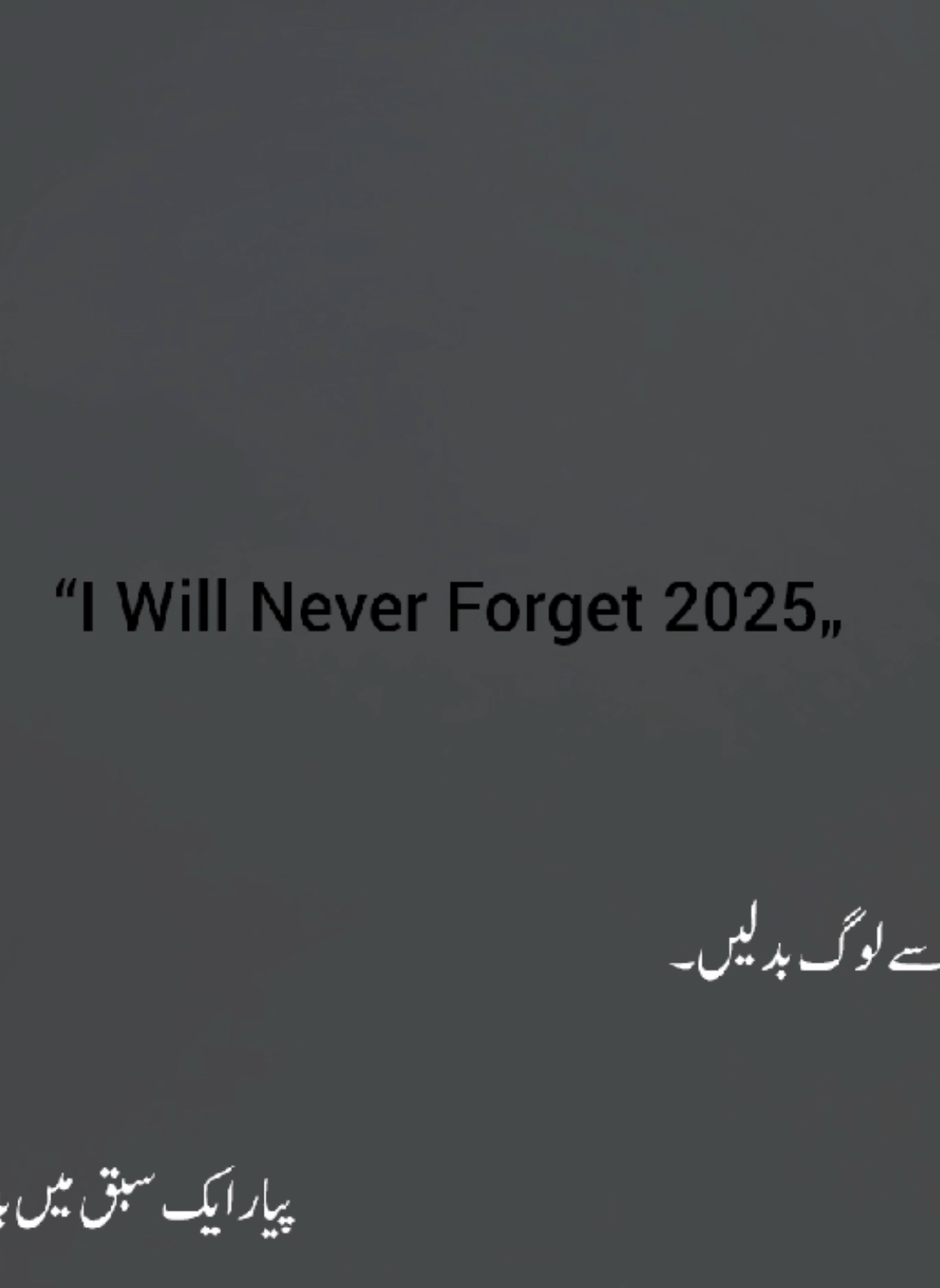 I will never forget 2025 ❤️‍🩹🙂  #lost_Uzi8035 #foryoupage #foryoupage #plzunfrezemyaccount #plzdontunderviewsmyvedios 
