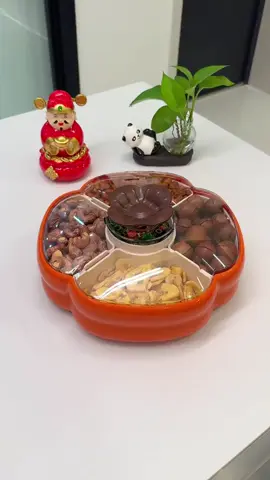 Khay đựng bánh kẹo Tết 5 ngăn sang trọng #tet2026 #trangtritet #decortet #phukientet #khaydungbanhkeo