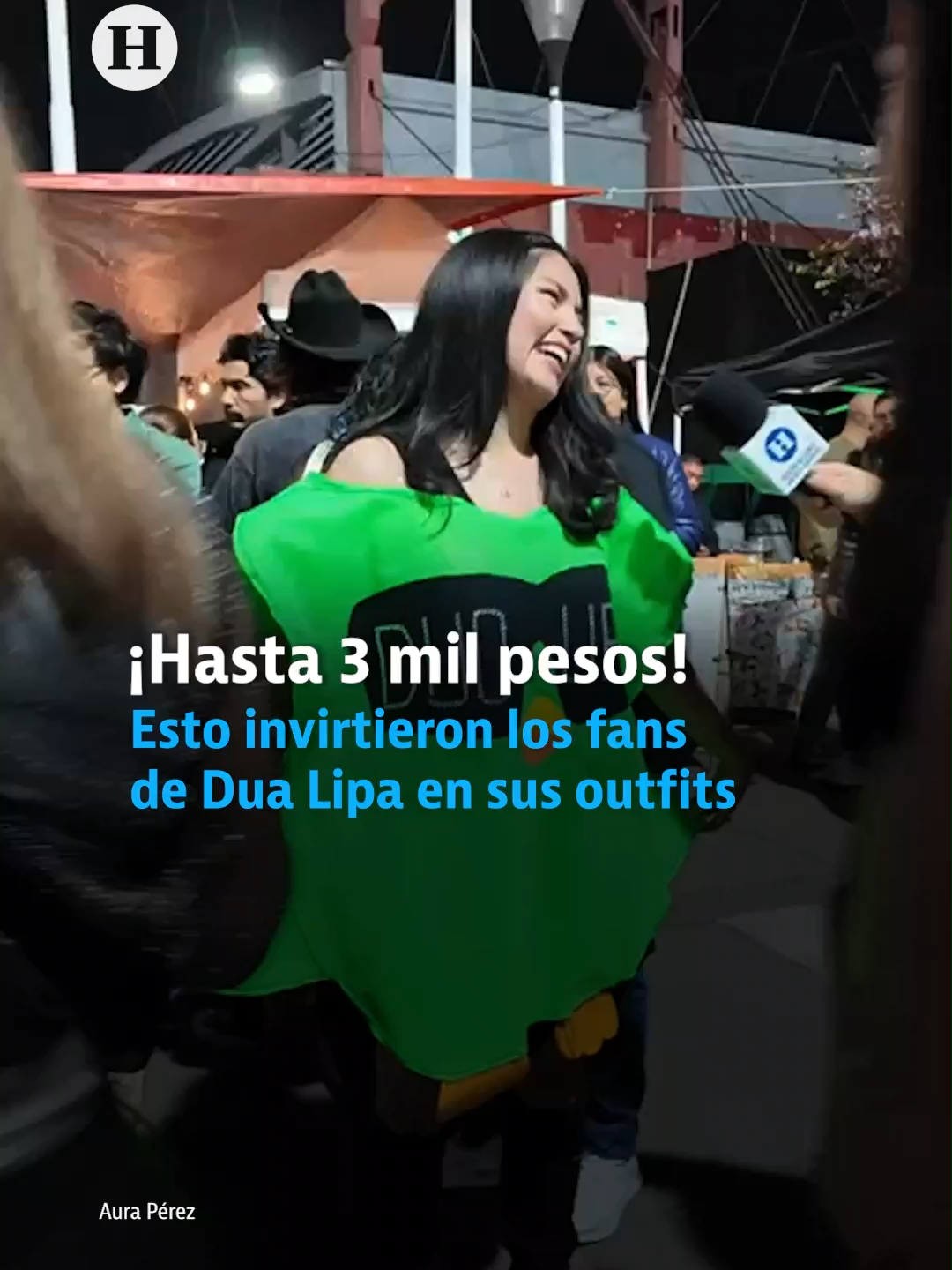 ¡Hasta 3 mil pesos! 🤑💸 Esto invirtieron los fans de #DuaLipa en sus outfits para su primer concierto en #CDMX