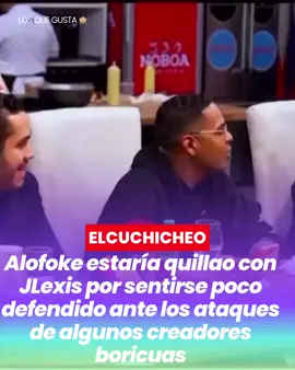Alofoke estaría quillao con JLexis por sentirse poco defendido ante los ataques de algunos creadores boricuas La conversación sigue encendiendo las plataformas. #Alofoke #JLexis #FarandulaRD #TendenciasRD #RedesEnFuego   