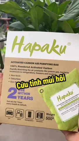 Nếu bạn đang đau đầu vì mùi xe hay trong nhà có mùi nấm mốc, mùi thức ăn thì thử cái này đi. Dùng được hẳn 2 năm mà lại ko có hóa chất an toàn cho cả em bé #Oanhreview #reviewdogiadung #giadungthongminh #khumui #tuithanhoattinhhapaku