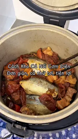 Có bác nào giống em hay giữ nồi cơm điện cũ để kho cá, nấu cháo, kho thịt không ạ??? #monngonmoingay #nauancungtiktok #LearnOnTikTok #xuhuong #ancungtiktok 