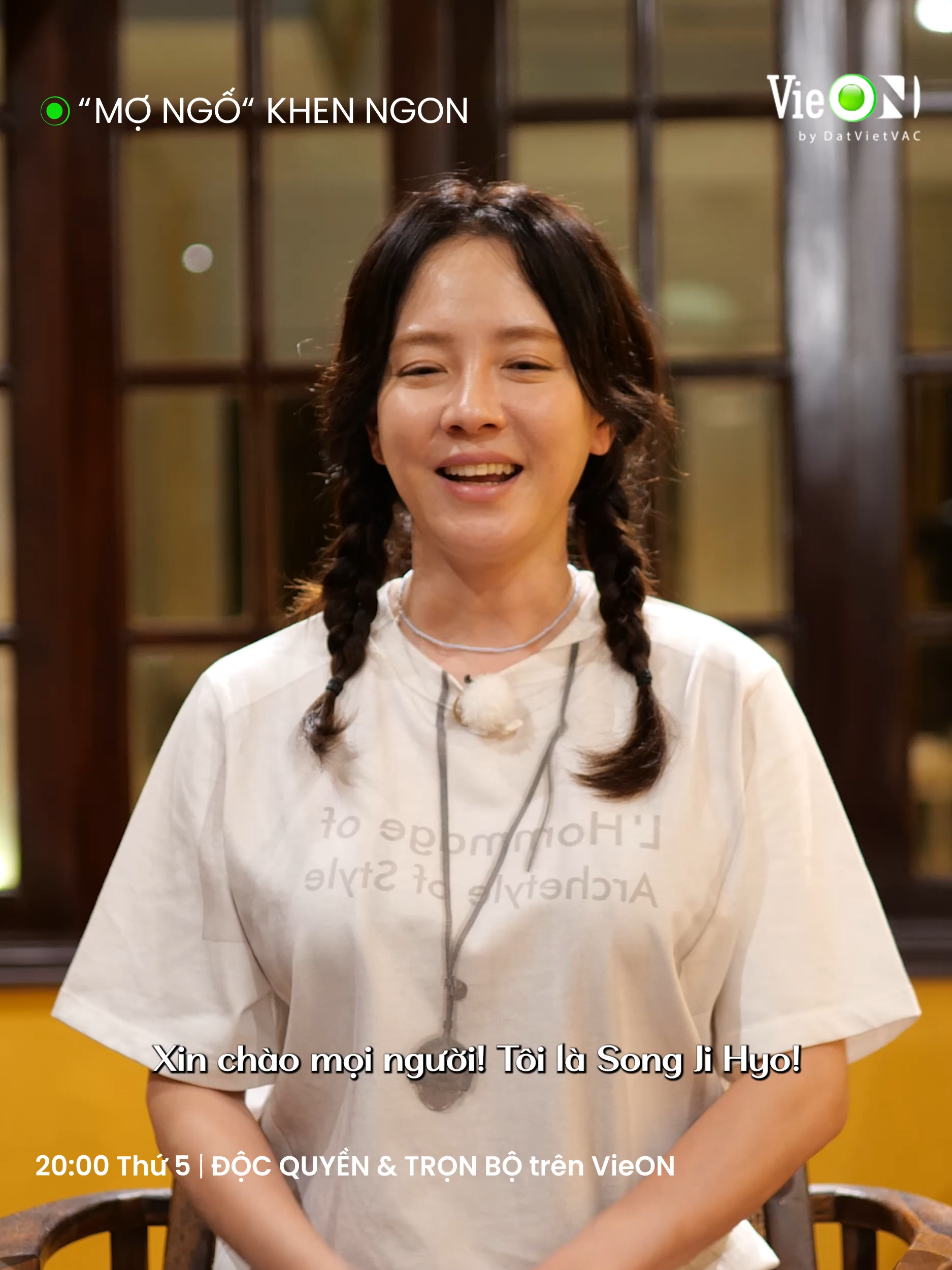 Ẩm thực Việt hàm chứa cả văn hóa, lịch sử, công sức của những người nghệ nhân 😍 #VieON #MoNgoKhenNgon #SongJiHyo #한입베트남 #tiktokgiaitri #giaitrimoingay