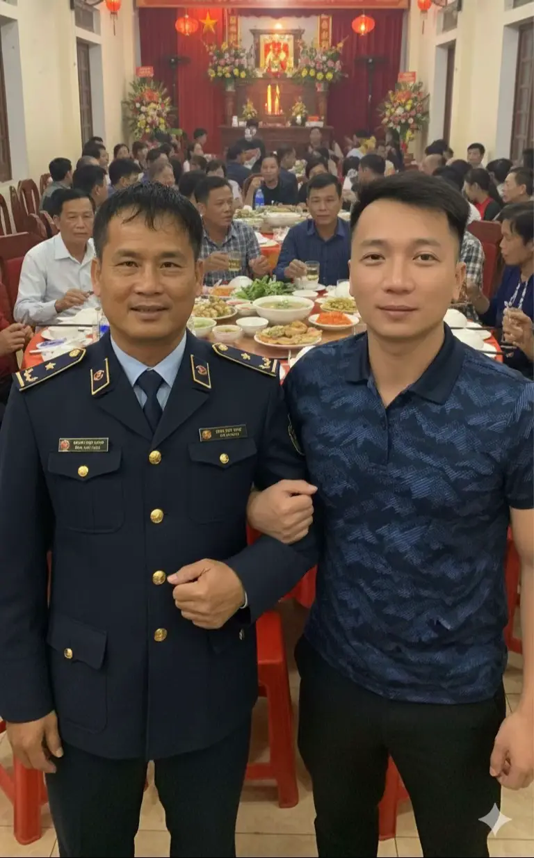 Hôm đấy chú gọi đến ăn lẩu nhưng may quá mình không đến