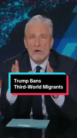 Jon Stewart breaks down how Trump's immigration crackdown isn't really about national security; it's about complexion correction #DailyShow #JonStewart #Trump #Immigration