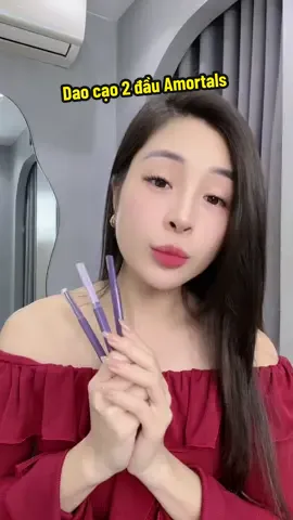 Dao cạo lông mày 2 đầu Amortals #daotiachanmay #daocao #daocaolongmayamortals #nhungthone #nhunghaiphongreview 