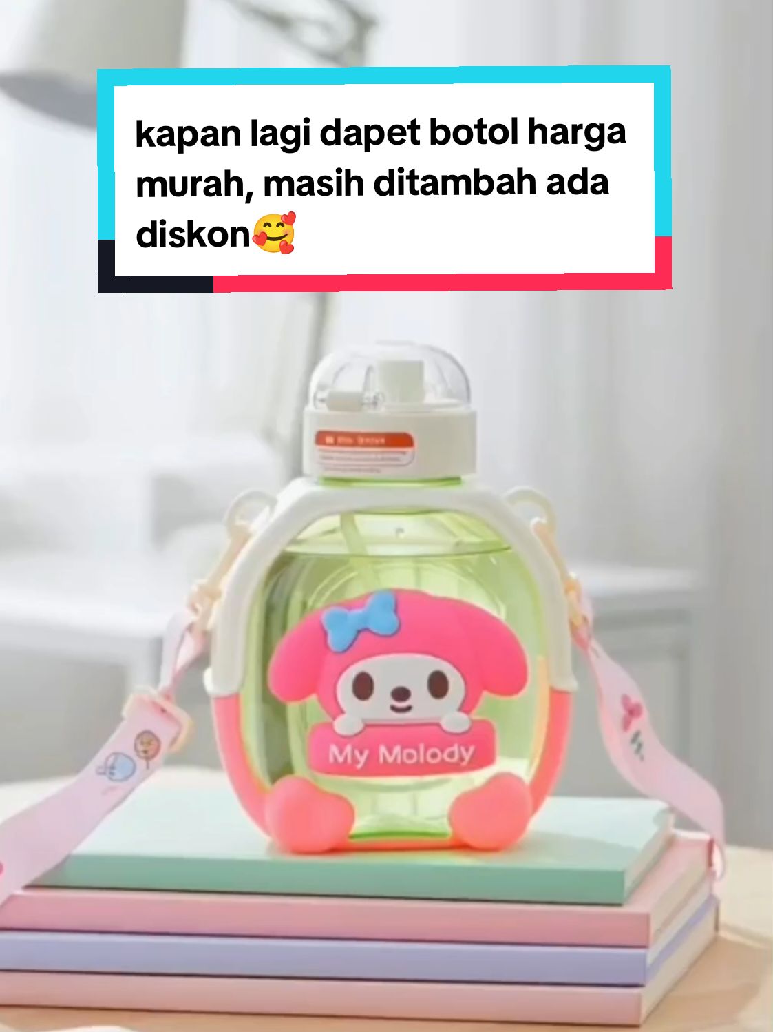 yakin bunn? ga mau botol minum anak se gemes inii?😍 #botolminum #botolviral #botolanak #botolair #botolminumviral 