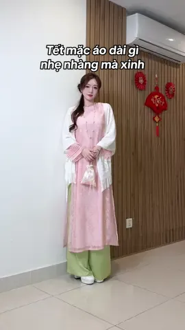 Trả lời @trannngocha trông dịu ha mấy bà😋🌸✨@CAYLEO DESIGN #henioimacgi #viral #aodai #aodaitet #cayleodesign 