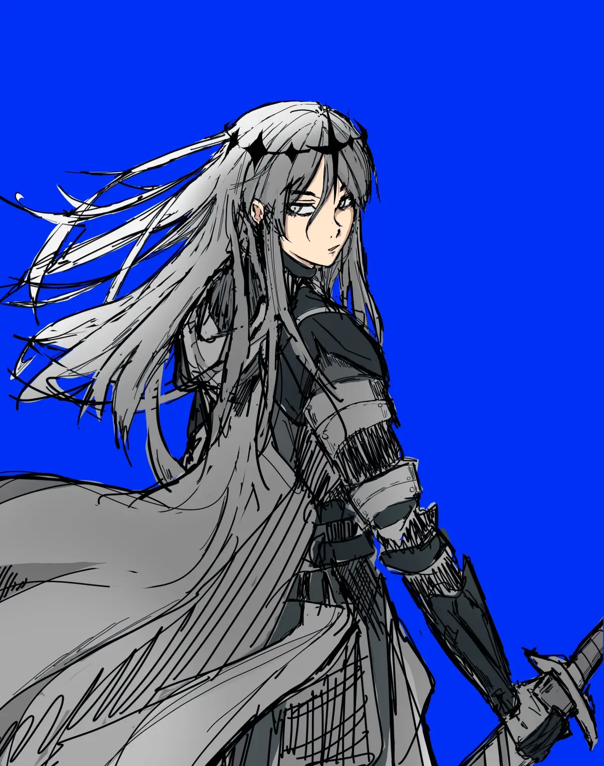 Giving a little more to my previous post since I wasn’t going to render. #shadowslave #nephis #webnovel #fyp