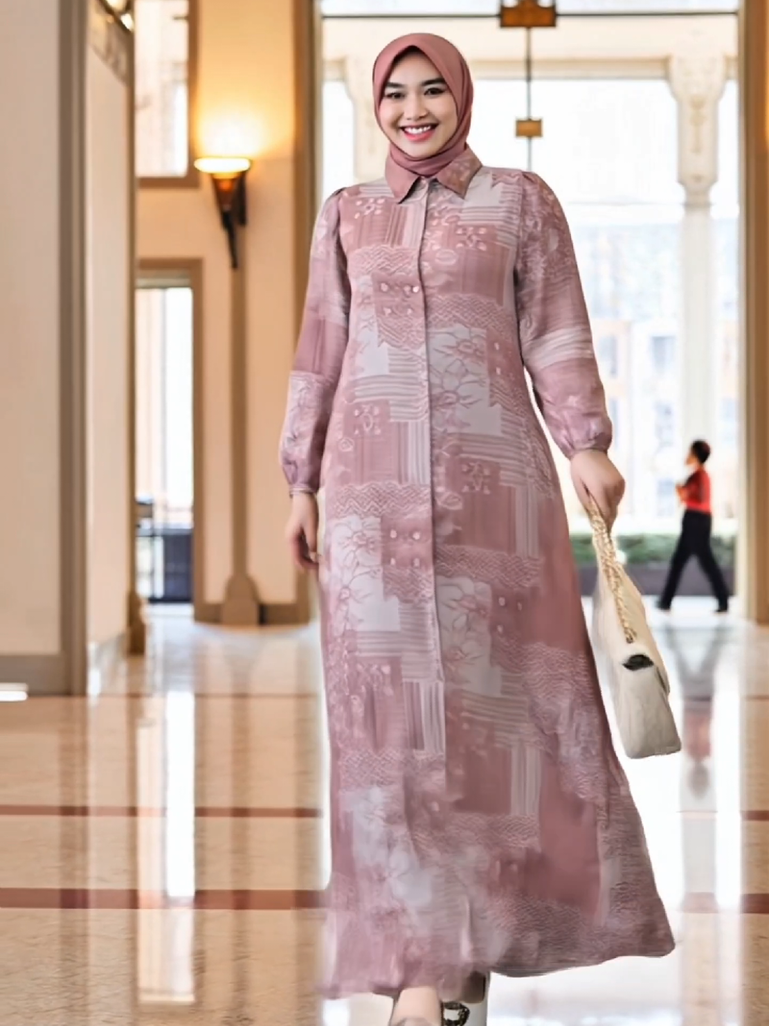 DYN Clothingline Velma Dress Part 1 | Gamis Rayon Lebaran | Gamis Lebaran Murah | Gamis Lebaran Premium | Fashion Muslim #pakaianwanita #trending #ootdfashion #dress #gamis 