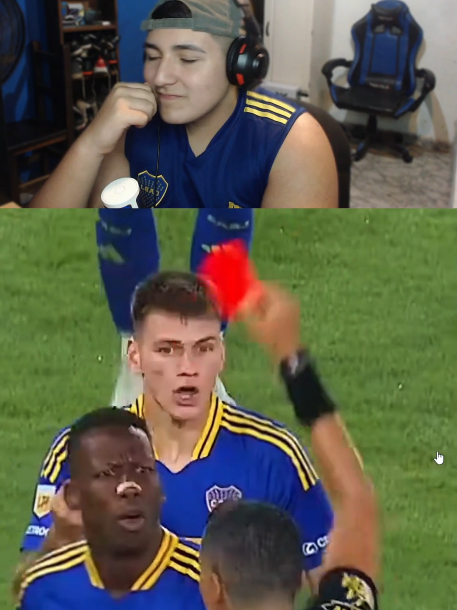 Racing a semis contra boca👀⚽ #benjast #clips #kick #racing #bocajuniors