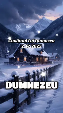 Cuvantul Lui Dimnezeu ptr astazi 2.12.2025#cuvintecrestine #foryoupage❤️❤️ 