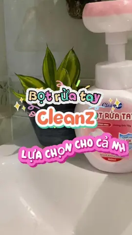 💕Bọt rửa tay bông hoa  💕 #cleanz #motchamnohoa #botruataybonghoa  #shophanako 