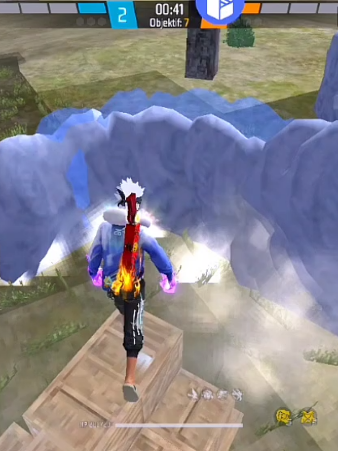 berkat grafik minecraft aim gw nempel banget 😮‍💨 #mobilador #gameplayfreefire #epep #fyp 