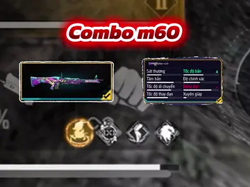 Combo M60 sự kiện lễ hội tuyết #LeHoiTuyetFreeFire #nhasangtaofreefire #dori #adorima #freefire  