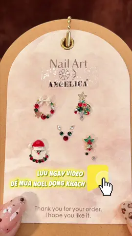 Lưu ngay video để tiệm luôn kín lịch mùa noel này #donailangelica #nail #nailnoel #xuhuong 