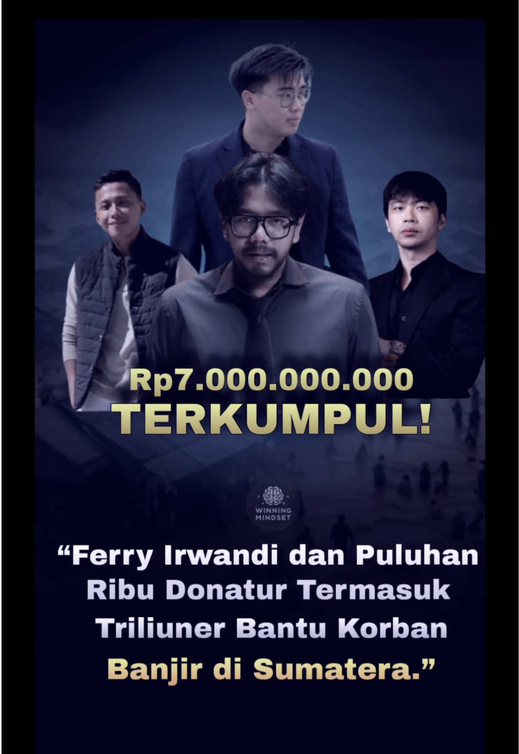 Aksi kemanusiaan dan empati yang dilakukan oleh @Ferry Irwandi dengan penggalangan dana untuk bantuan korban banjir di Sumatera !!!. Timothy Ronald , @Kalimasada dan @Gabriel Rey | CEO @triv.co.id turut memberikan donasi untuk korban banjir di Sumatera #banjirsumatera #banjir2025 #sumatera #feryirwandi #timothyronald 