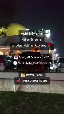 kajian Ustadzah Halimah Alaydrus 🌹#kajianustadzahhalimahalaydrus #ustazahhalimahalaydrus #fyp #trand 