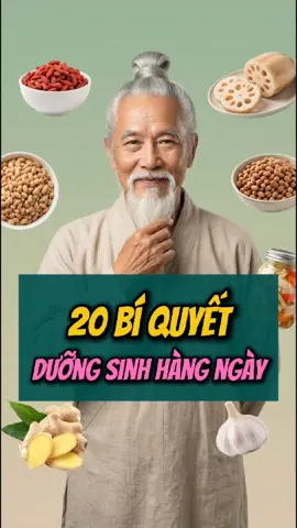 20 thói quen dưỡng sinh nhẹ nhàng giúp cơ thể khỏe mạnh hơn #fyp #viral #duongsinh #suckhoe 