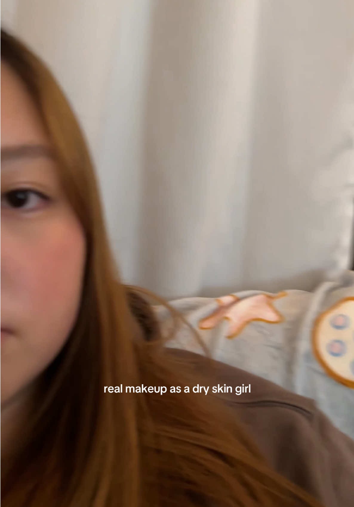 for context I use very little amount of makeup to prevent it from looking cakey cause I have dry skin  #dryskin#realmakeup#realskintexture#fyp#makeup