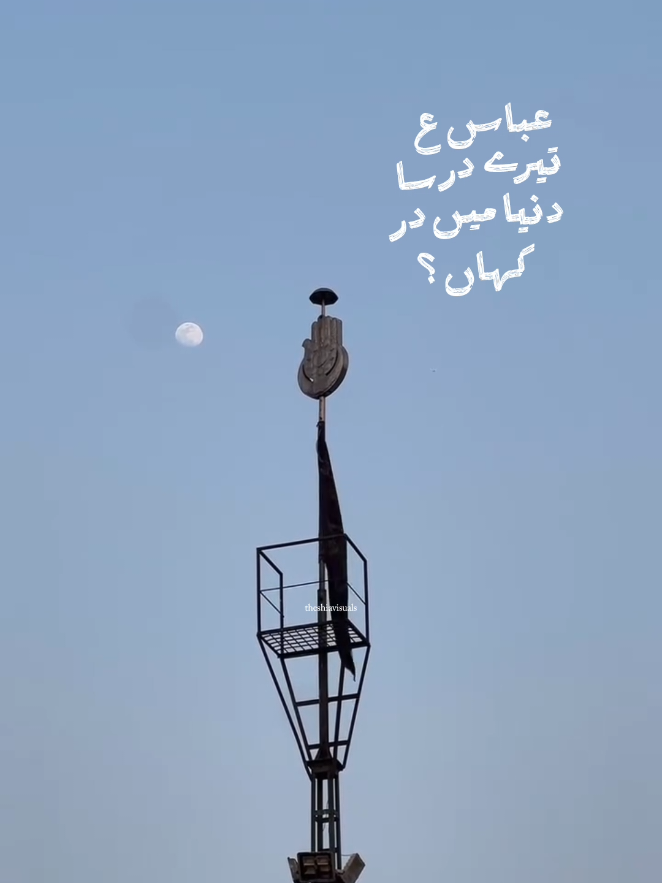 Abbas (a) tery dar sa, duniya mein dar kahan??🥹🤍 . #yaabbasع #shiacontent #shia #shiavideos #shiastatus 