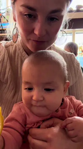 Lemons are yummy #6monthsold #babygirl #lemon #blw #yummy 