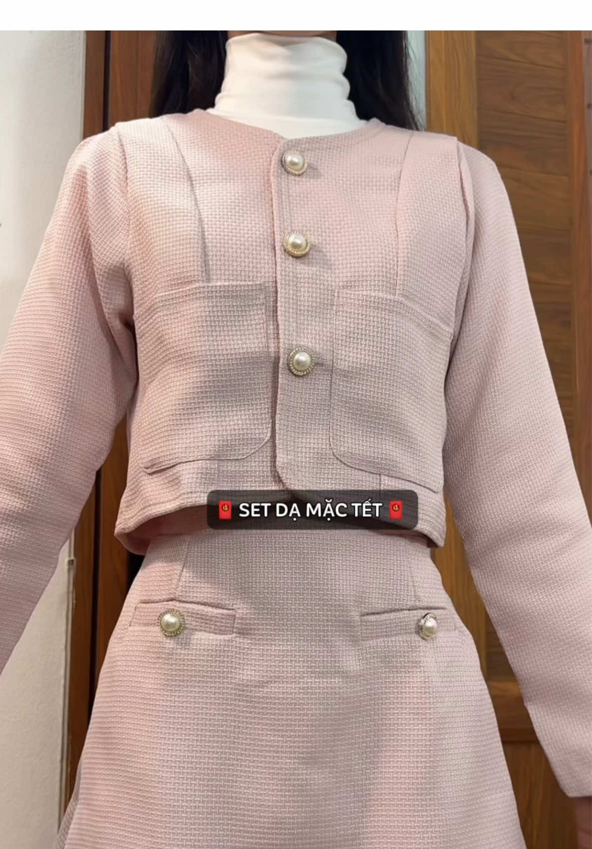 gợi ý set dạ mặc Tết #xh #outfits #thuylinh1603 #dotet #áodạ 