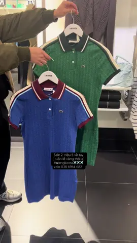 #huongkorea #HươngKorea #lacoste #vaymono 
