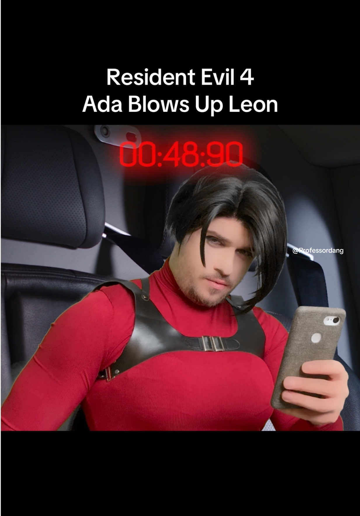 Leon finally escapes… until Ada decides to “help” from the helicopter and everything explodes into chaos 😂🔥 RE4 fans are gonna scream at this ending. #residentevil4 #re4remake #gamingtiktok #cosplaycheck #funnytiktok