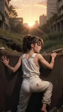 Зомби апокалипсис. Выживание. #grok #zombie #survival #apocalipsis #ruins 