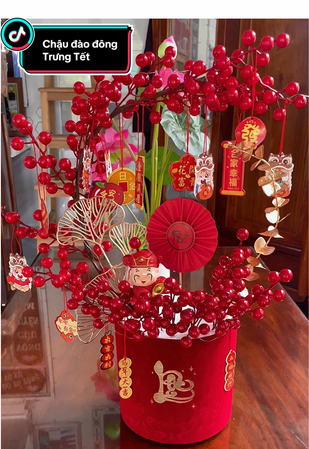 Chậu đào đông trưng Tết đẹp xuất sắc #chaudaodong #trangtritet #tet2026 #maithien9594 #xuhuong  @Ngọc Mai( Mẹ Tin)  @Ngọc Mai( Mẹ Tin)  @Ngọc Mai( Mẹ Tin) 