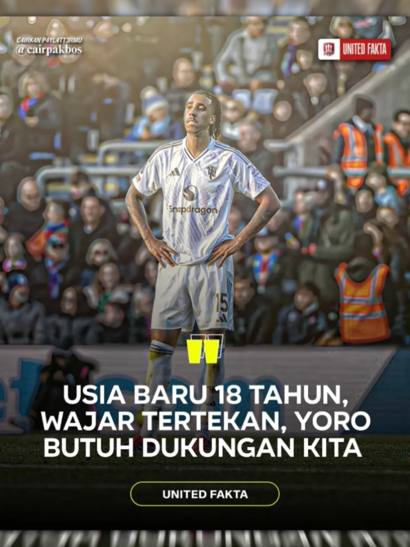 Come on, get up Leny Yoro ❤️ #manchesterunited #lenyyoro #ggmu #lewatberanda #fyp 