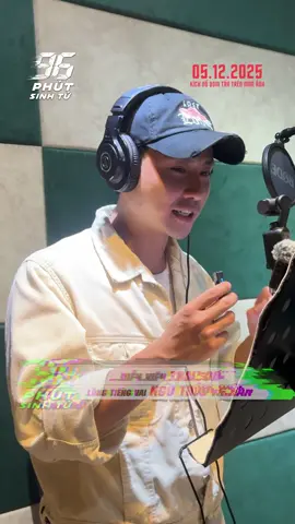 Lần đầu tiên Thanh Sơn lồng tiếng phim điện ảnh sẽ như thế nào? Giọng ảnh trầm cỡ này bèo nào íu íu gãy liền 😂 🚆96 PHÚT SINH T.Ử khởi chiếu từ ngày 05.12.2025  #96PhutSinhTu #96mins #thanhson #viral 