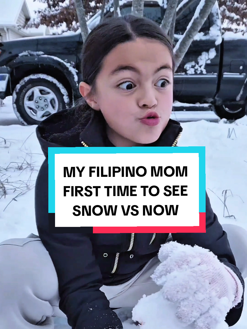 Sa una lang yan siya masaya!😅🤣❄️ #pinayinusa #filipinomom #tagalog #filipinosbelike #filipinorelatable 