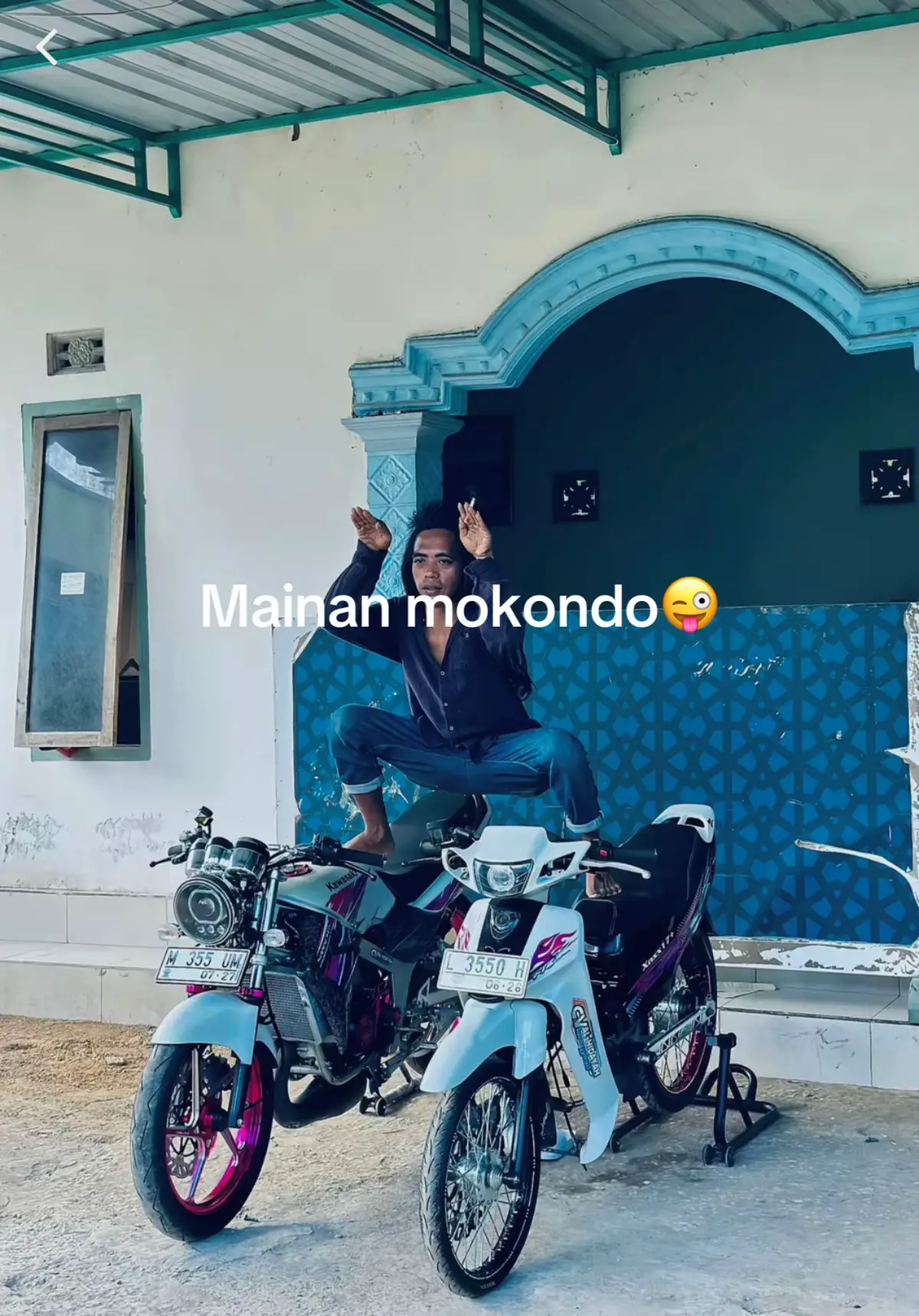 😜 #Agstyle #fizr_2stroke #ninjass 