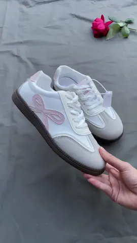 Giày thể thao đẹp, đi êm, họa tiết nơ #giaythethao #giaynu #giayxinh #giayhottrend #xuhuongtiktok 