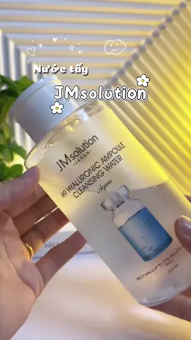 Nước tẩy trang hằng ngày của tui đó mấy bà, làm sạch tốt giá lại hạt dẻ nữa #hannale🍒 #nuoctaytrang #mypham #myphamchinhhang#jmsolution 