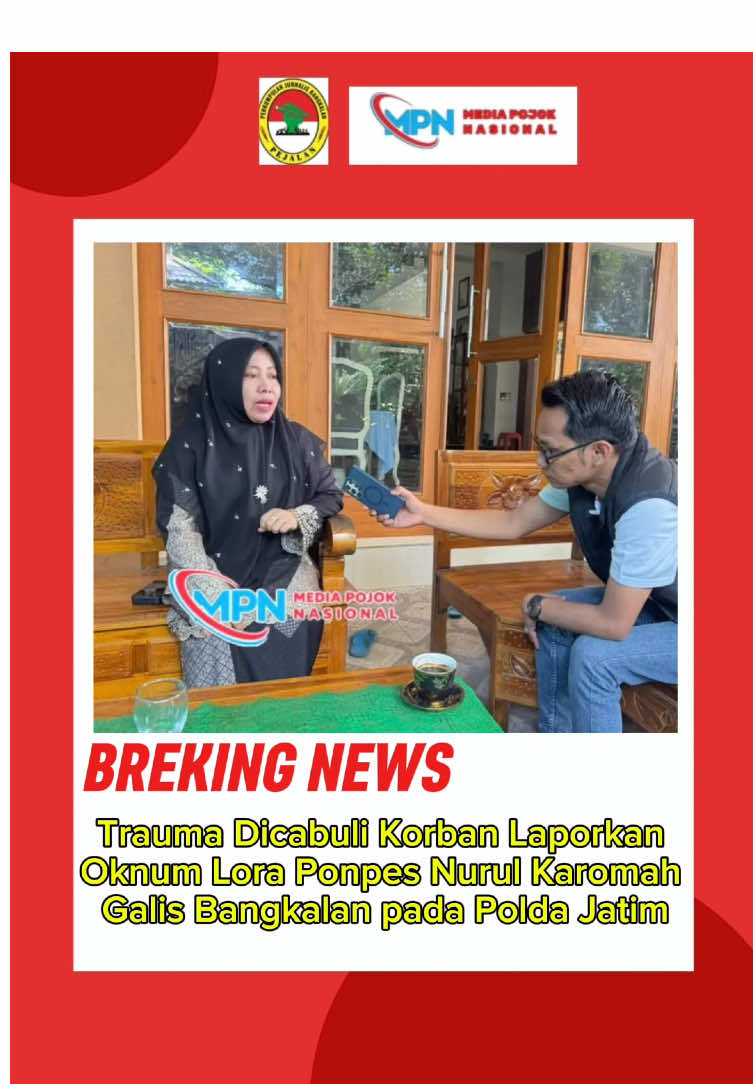 Bangkalan, Media Pojok Nasional — Korban dugaan pencabulan yang melibatkan seorang oknum Lora (Gus) di Pondok Pesantren (Ponpes) Nurul Karomah, Kecamatan Galis, Kabupaten Bangkalan, kini mendapatkan pendampingan psikologis intensif. Pendampingan dilakukan menyusul kondisi korban yang mengalami trauma berat akibat peristiwa yang dialaminya. Direktur Muslimah Humanis Indonesia, Dr. Mutmainnah, M.Si., mengungkapkan bahwa pihaknya telah mendampingi satu korban sejak tahap awal pengaduan hingga proses pelaporan resmi ke Polda Jawa Timur. “Ini bukan sekadar isu, melainkan benar terjadi dugaan tindak pencabulan di salah satu pondok pesantren di Kecamatan Galis. Kasus ini sudah kami laporkan secara resmi ke Polda Jatim,” ungkap Dr. Mutmainnah pada awak media, Selasa (02/12). Ia menyampaikan, berdasarkan hasil pendampingan, korban menunjukkan tanda-tanda trauma mendalam sehingga membutuhkan penanganan psikologis khusus untuk memulihkan kondisi mentalnya. “Korban masih dalam kondisi tertekan secara psikologis. Oleh karena itu, pendampingan menjadi sangat penting agar mereka dapat pulih sekaligus berani menyampaikan kebenaran,” ujarnya. Dr. Mutmainnah juga menegaskan pentingnya keberanian korban lain untuk mengungkap apa yang dialami demi mendorong proses hukum berjalan secara terbuka dan adil. “Saya berharap seluruh korban yang mungkin ada berani speak up. Ini untuk mendapatkan kebenaran dan keadilan. Kita juga harus sama-sama mengawal kasus ini dengan niat mengawal kebenaran,” tegasnya. Menurutnya, penanganan perkara ini dapat menjadi pintu masuk untuk mengungkap apabila terdapat korban lain serta memastikan lingkungan pesantren kembali menjadi ruang aman bagi para santri. Kasus ini menyedot perhatian publik mengingat terduga pelaku merupakan tokoh pesantren yang seharusnya menjadi figur keteladanan. Hingga saat ini, media masih terus melakukan pendalaman informasi kepada pihak Polda Jawa Timur guna mengungkap keseluruhan rangkaian peristiwa serta potensi adanya korban tambahan dalam kasus tersebut. (Hanif) #poldajatim #fyppppppppppppppppppppppp 