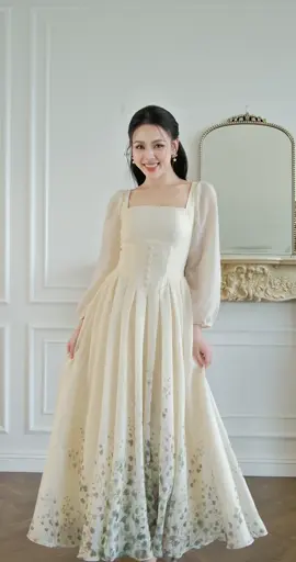 Nàng thích màu nào hơn ạ #tiela #vayhoanhi #aodaihoa #vayhoatiela 