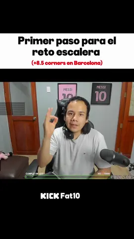 PRIMER PASO DEL RETO ESCALERA 🙏🙏#Fat10 #fijas #kick #clips #futbol 