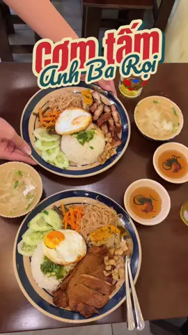 Cơm tấm thịt ba rọi ở đâu ngon nhỉ? ở tiệm Anh Ba Rọi chứ đâu nữa 😋 #comtam #ancungtiktok #saigon #anngonmoingay #binhthanh 