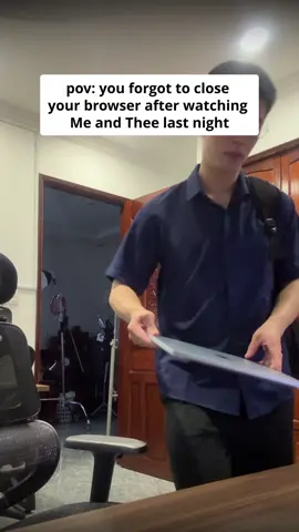 It’s definitely Khun Thee’s fault! 😭 #peterandtekky #meandtheeseries 