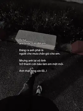 Anh thật lòng xin lỗi..! #tihnz11 #tamtrang #sadstory #fyp 