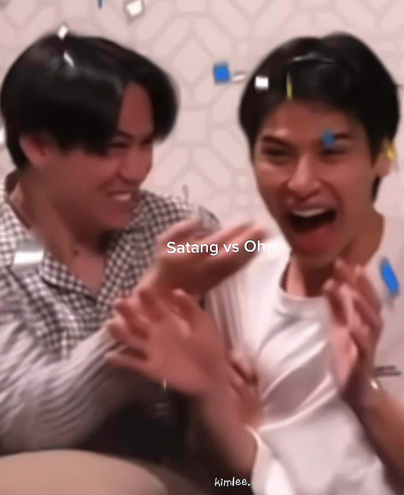 โอมตังเพื่อนรัก vs ไททันอองรีจิ้งจอกกิ้งก่า 🤣😭 一 #MyProfessionalBoyfriend #ohmtpk #satangks 