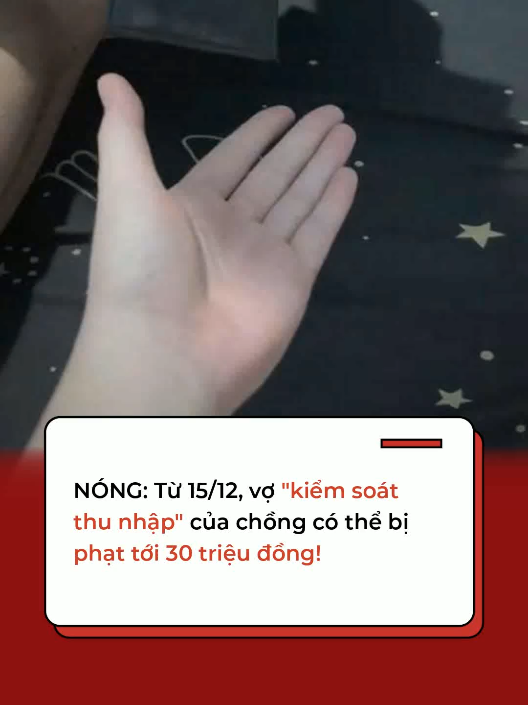 Trong đó, hành vi vợ (hoặc chồng) kiểm soát toàn bộ thu nhập của đối phương, khiến họ mất tự chủ tài chính, chính thức được xem là bạo lực kinh tế và có thể bị phạt ở mức cao nhất là 30 triệu đồng. #CafeF #AMM