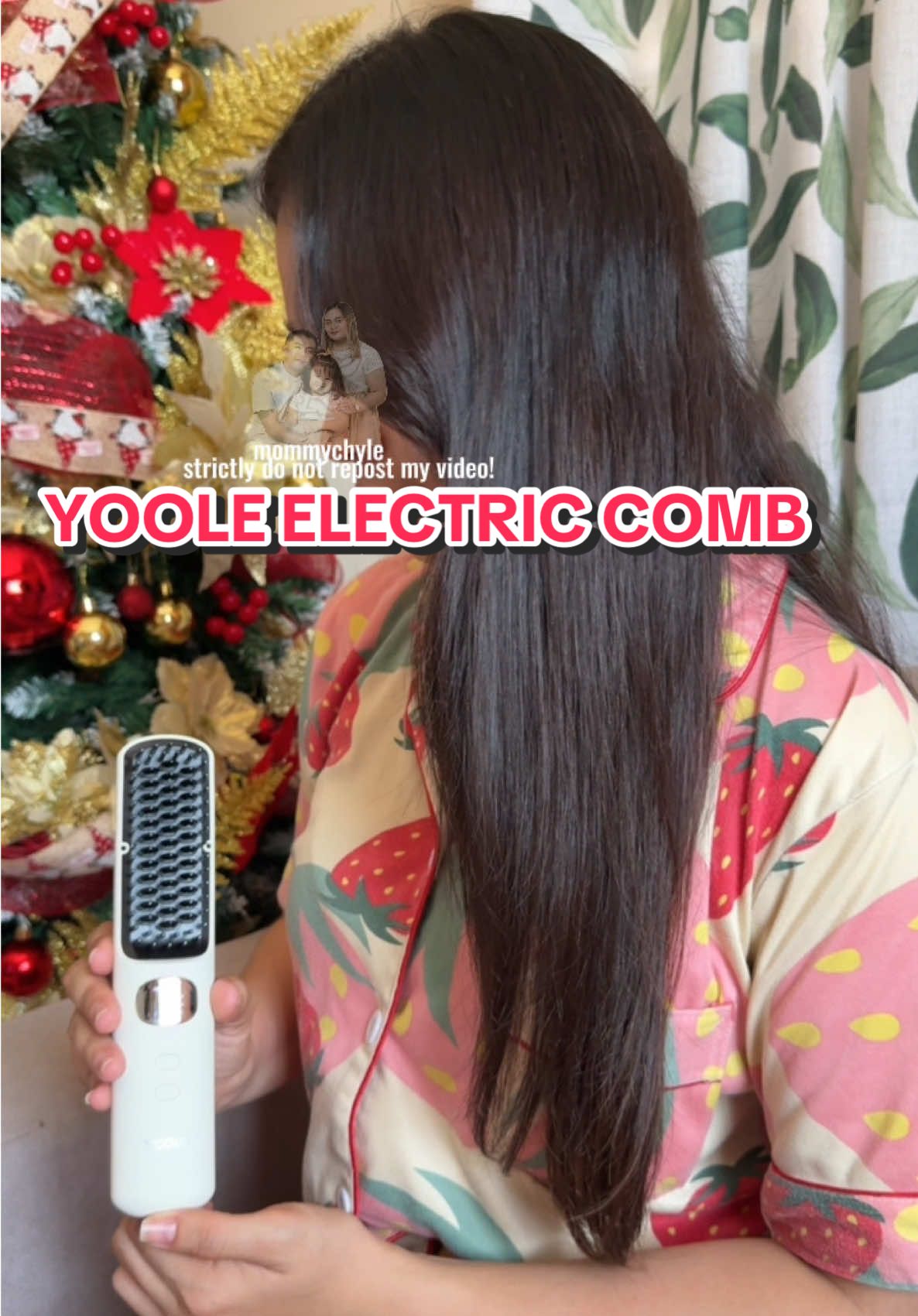 No more bad hair days dahil dito sa YOOLE WIRELESS HAIR COMB! 🥰 #hairstraightener #electriccomb #yoole #badhairdays #hairessentials 