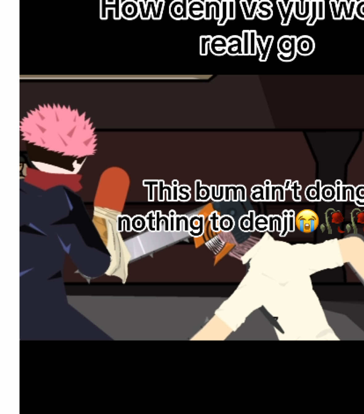 Walk them down yuji got that fr #oceananimator #yuji #denji #jjk #chainsawman