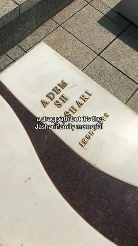 A place of physical evidence of the genocide of Albanians in Kosovo— where grief, history, and pride intertwine.  in 1998 Serbian forces surrounded and attacked the Jashari home killing over 50 family members including women and children. Adem Jashari and his brother Hamez known as leaders of the Albanian Liberation Army were among the victims. This massacre was the Serbians attempt at crushing not only the Jashari family, but the UÇK independence movement. The Jasharis motivation to fight back transformed this into symbols of sacrifice, that they would rather die for their freedom than surrender. Today their home, bullet holes and all, serves as a memorial of their sacrifice for the freedom of Albanians as well as testament of Albanian will for liberty.  #albanian #uçk #ademjashari #dragpath #History 
