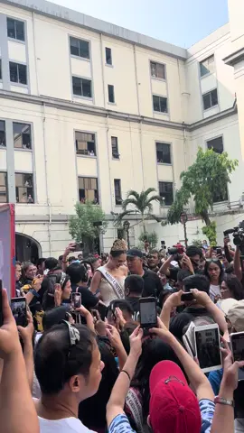 Kukuha lang sana ako ng PWD kasi na lost ko sya, pero ito ang naabutan ko sa Manila City Hall kanina.. soo pretty nya..  #missuniverse #filipinabeauty #fyp 
