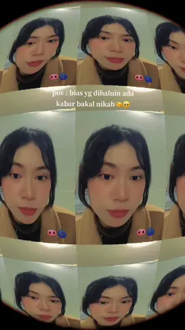 ndan tau lagi udah... nagis iya bahagia juga iya akhirnya bias ku laku tp sedih brarti aku udah ndak bisa haluin dia lagi😭🤏